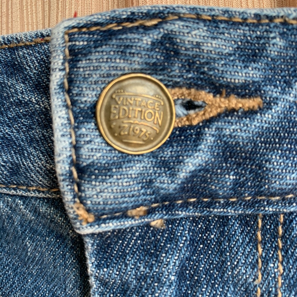 Zara vintage edition Z1975 premium denim jeans - Picture 5 of 8